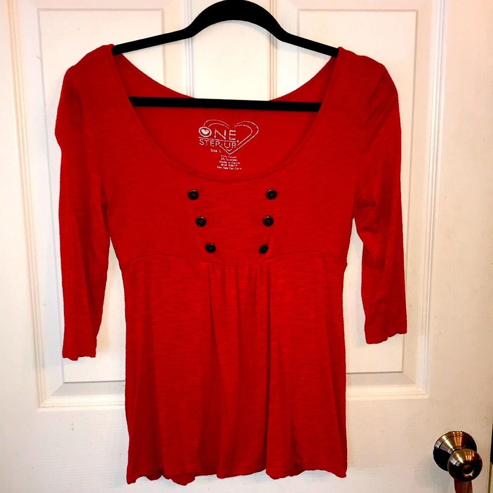 ❤️3 for $10 Item❤️ Empire Waist Shirt - Size Large